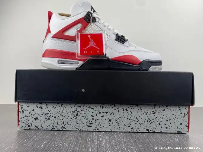 Official Maikesneakers DH6927-161 Jordan Air Cement 4 Red 0505